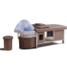 Lit head spa + tabouret offert