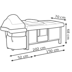 Lit head spa + tabouret offert