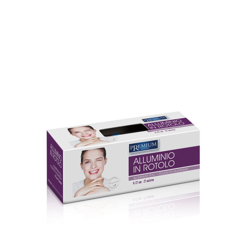 Aluminium silver 15 cm 15 microns