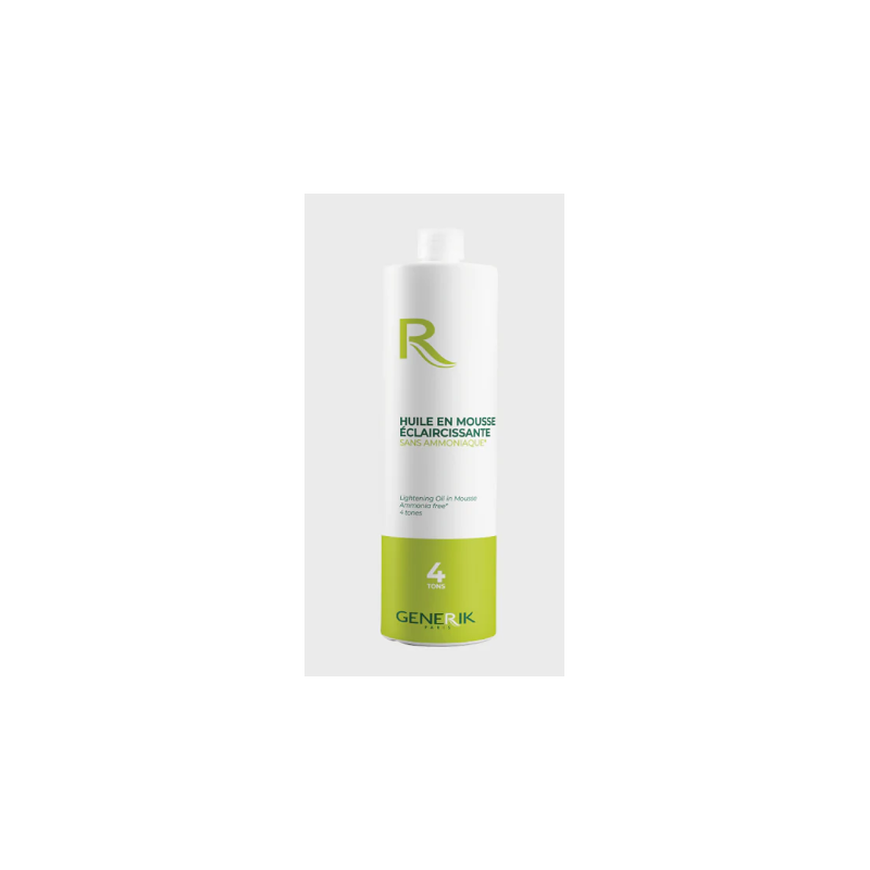 Huile éclaircissante sans ammoniaque generik 500ml