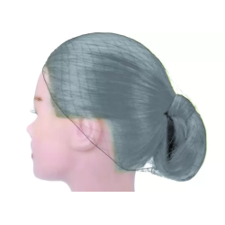Filet invisible gris x12