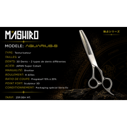 Ciseaux sculpteur aquarius mashiro 6.0