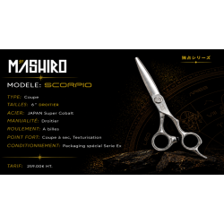 Ciseaux scorpio mashiro 6.5
