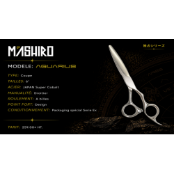 Ciseaux aquarius mashiro 6.0