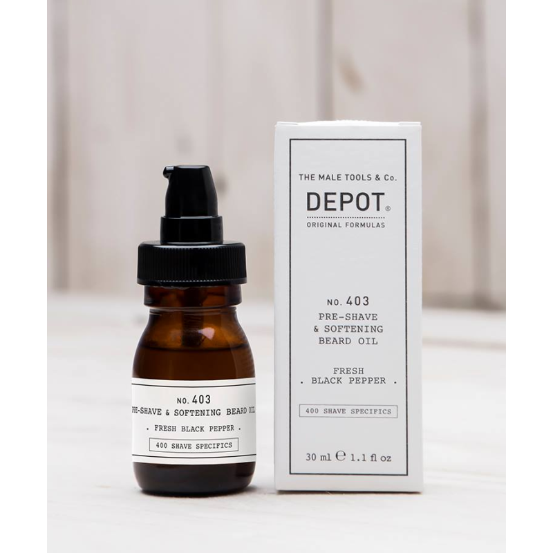 HUILE BARBE 30ML POIVRE DEPOT 403