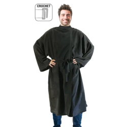 PEIGNOIR NOIR NEWIX CROCHET