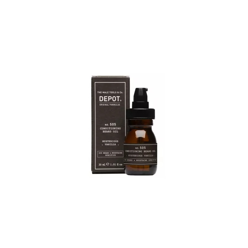 HUILE BARBE 30ML VANILLE DEPOT 505