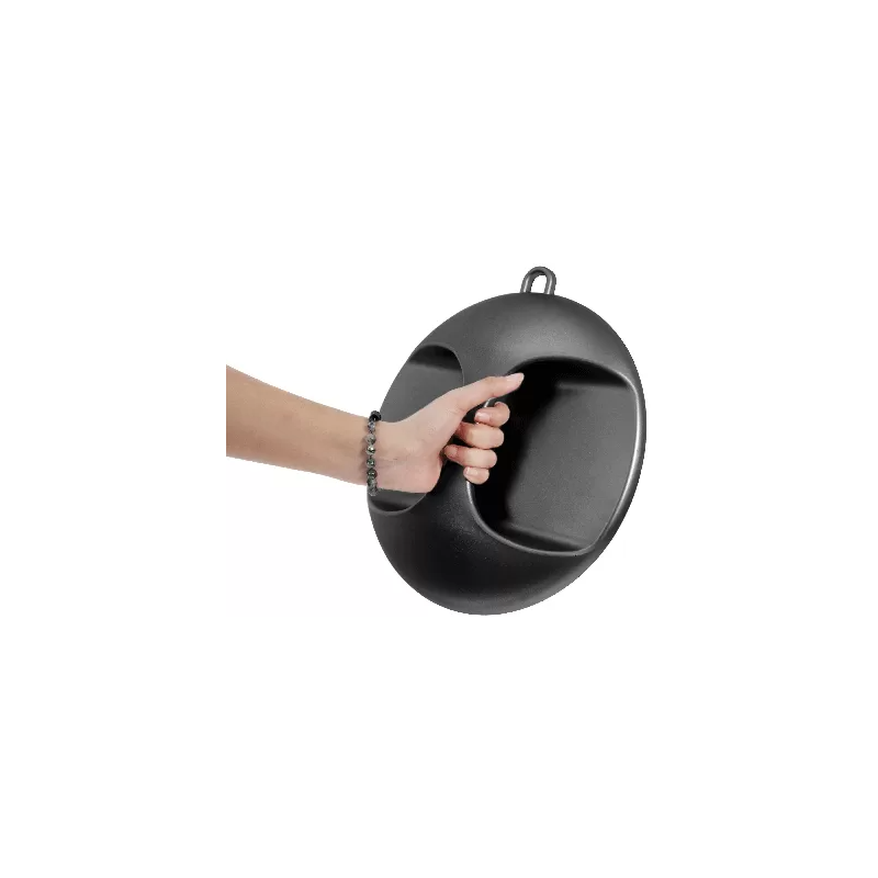 Miroir rond avec accroche murale