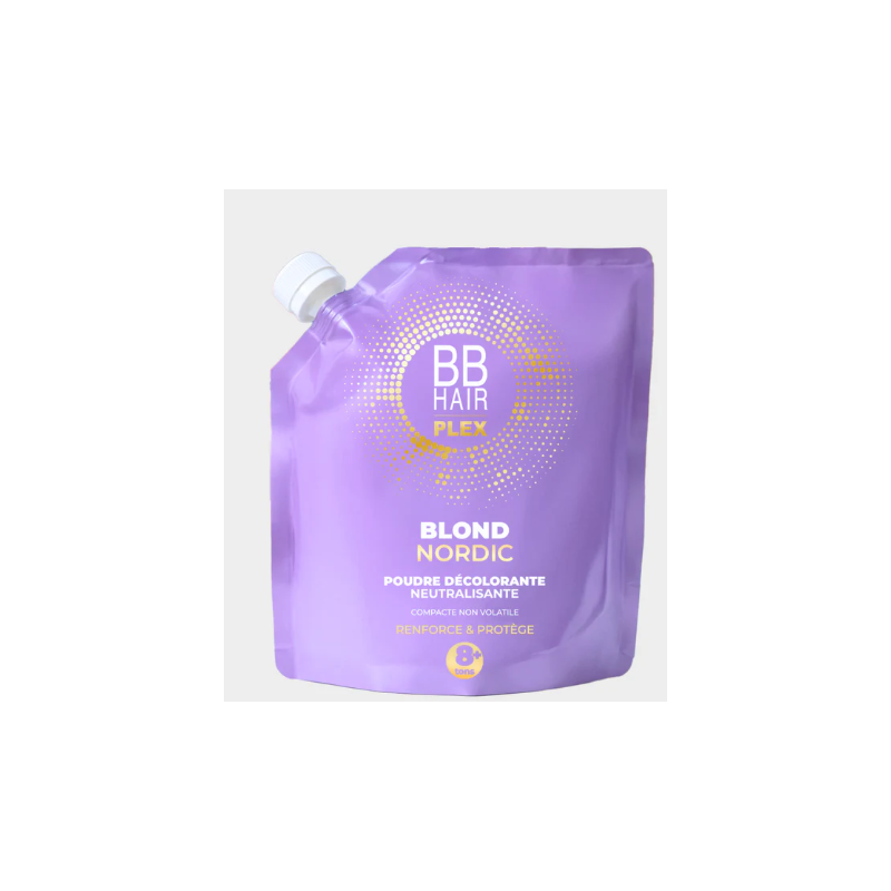Poudre Décolorante BBHair Blond Nordic 8+ 500gr