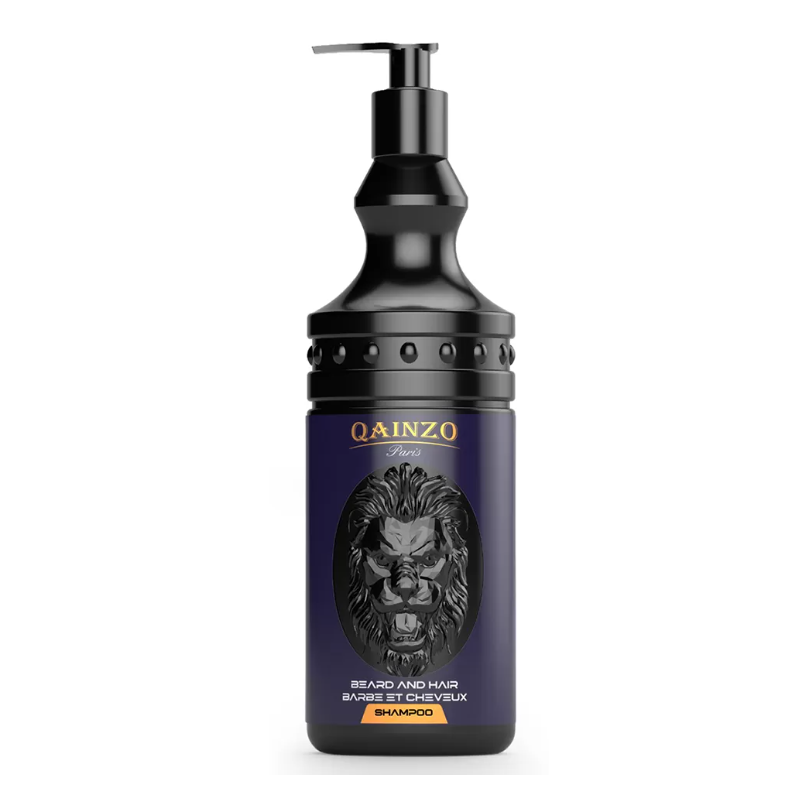Shampoing Barbe et cheveux QAINZO (400ml)